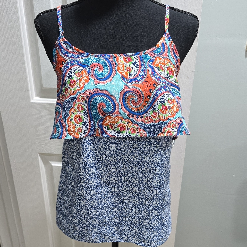 Colorful Paisley Top
